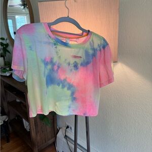 Tie-dye crop top